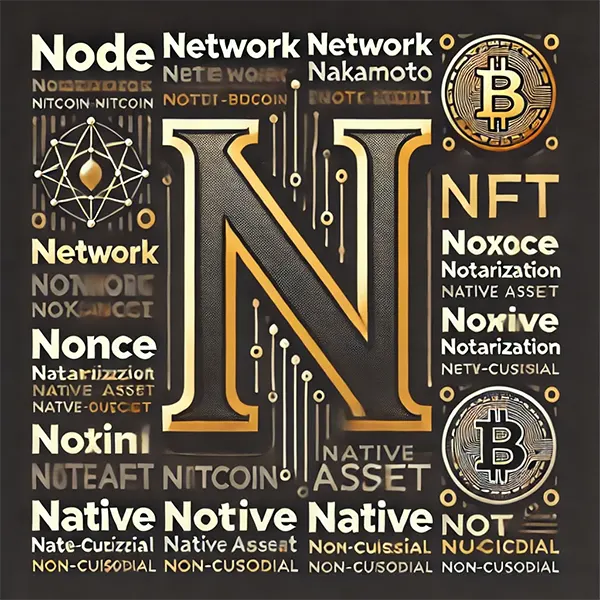 Bitcoin Letra (N)
