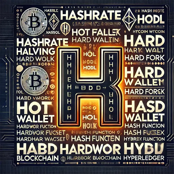 Bitcoin Letra (H)